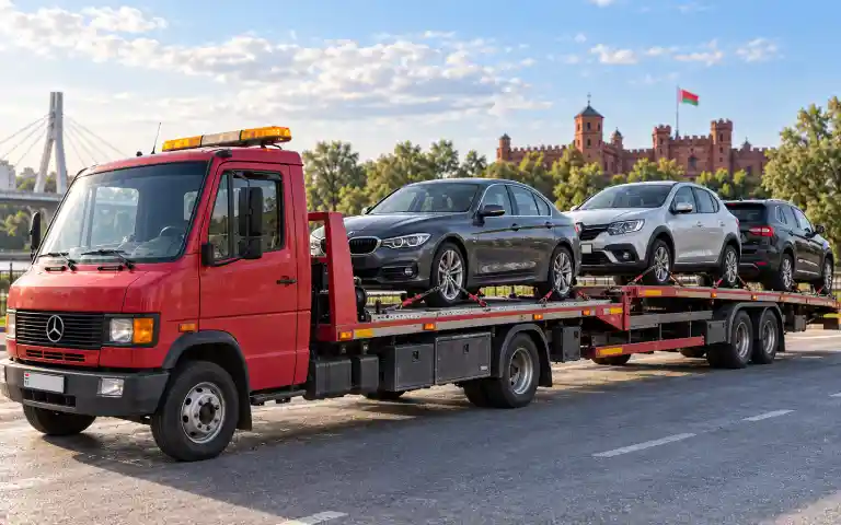 Автовоз для перевозки транспорта в Бресте